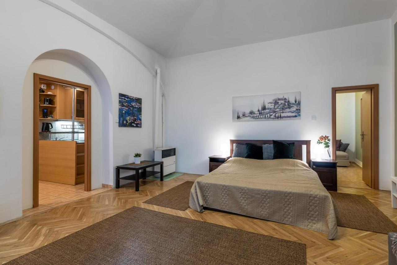 Spacious 3 Bedroom Apartment In The Heart Of Praha Exteriér fotografie